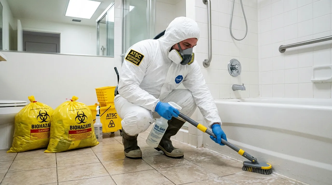 Decontamination equipment deployed for Blood Cleanup in Greeley